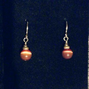 drop bead earrings